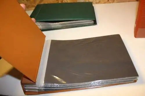 4 Briefe Alben verschiedene Farben (32026)