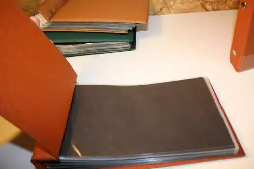 4 Briefe Alben verschiedene Farben (32026)