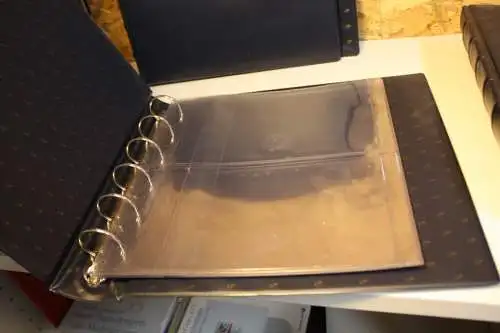 3 Dt. Post Binder mit 50 Hüllen 2er Hüllen (32011)