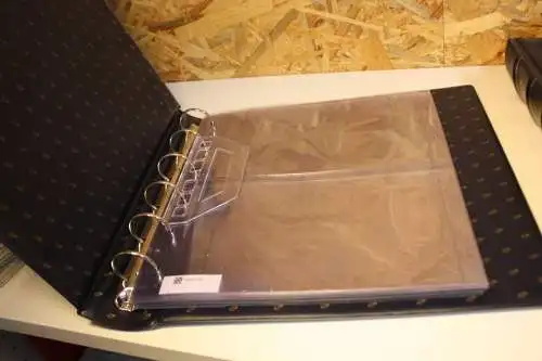 3 Dt. Post Binder mit 50 Hüllen 2er Hüllen (32011)