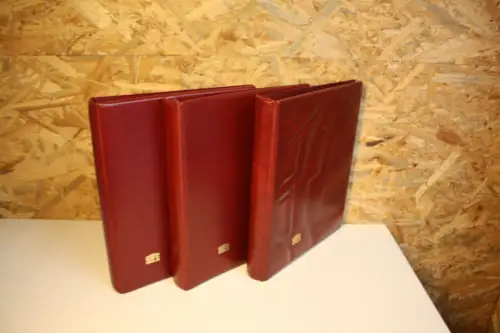 3 Safe Variant Alben in rot mit 35 Hüllen für ETB (32019)
