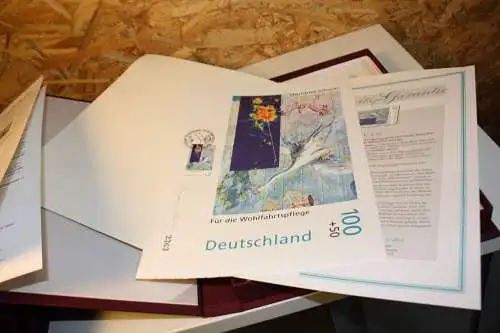 Bund Dt. Post Edition 5000 1996-1999 komplett (32034)