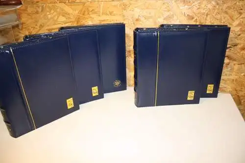 Dt. Post 5 ETB Alben mit Jahreszahlen am Rücken (32037)