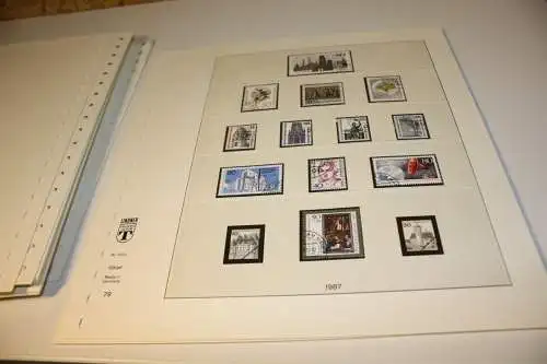Berlin 1970-1990 gestempelt inkl. Lindner falzlos (32066)