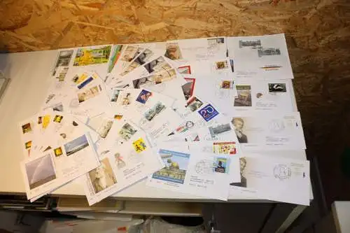 Bund Jahrgang 2009 "echt gelaufene FDC" (32087H)