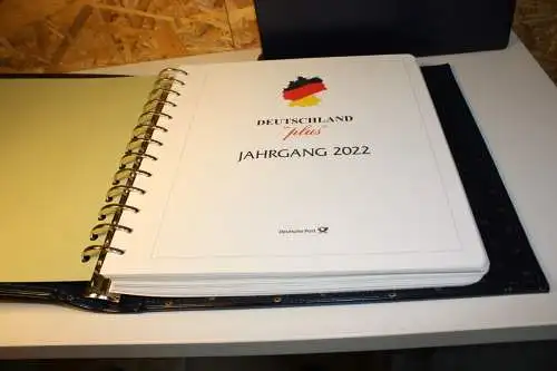 Dt. Post Deutschland Plus 2022-2023 falzlos inkl. Binder + Schuber (32094)