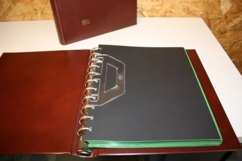 2 Safe Variant Alben in braun mit Hüllen für ETB (32109)