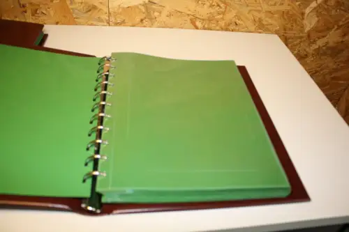 2 Safe Variant Alben in braun mit Hüllen für ETB (32109)