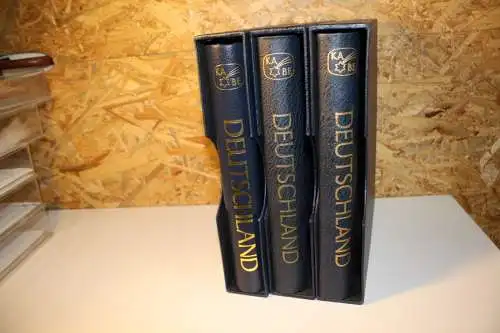 3 Kabe Klemmbinder Atlas blau Deutschland (32112)