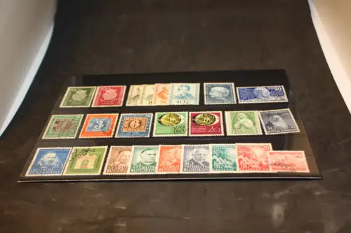 Bund gestempeltes Lot 50er Jahre Michel 821,- (32128)