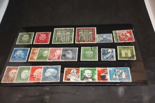 Bund gestempeltes Lot 50er Jahre Michel 606,- (32132)