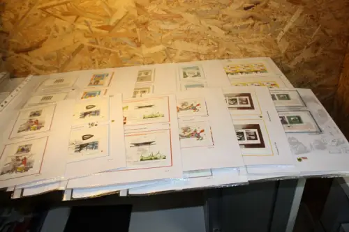 Bund Block 2-53 postfrisch und gestempelt komplett (32228H)