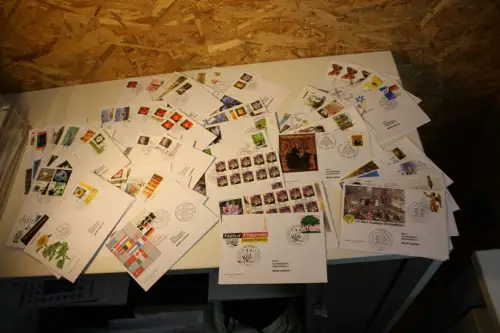 Bund Jahrgang 2005 FDC komplett ohne Selbstklebende (32238)