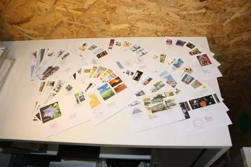 Bund Jahrgang 2011 FDC komplett ohne Selbstklebende (32244)