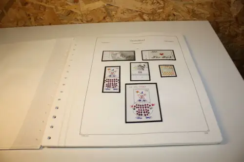 Bund 2000-2003 gestempelt ohne Selbstklebende komplett auf Kabe Blättern (32313)