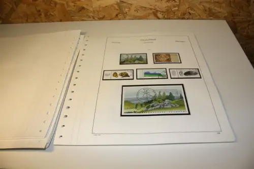 Bund 2000-2003 gestempelt ohne Selbstklebende komplett auf Kabe Blättern (32313)