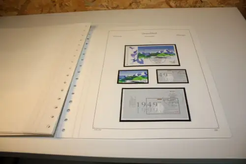 Bund 1995-1999 gestempelt komplett auf Kabe Blättern (32312)