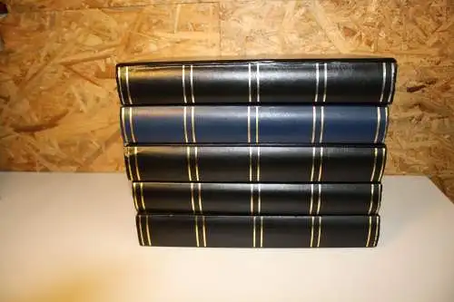 5 Einsteckbücher 60 Seiten in verschiedenen Farben (32326)