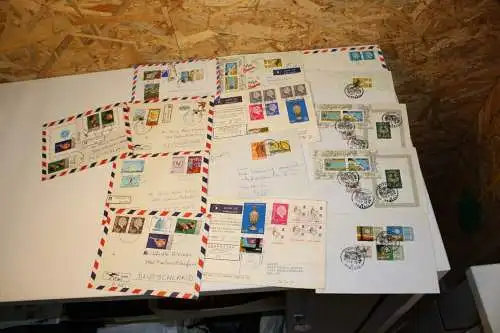 Türkei Karton mit mehreren hundert Belegen, FDC, Ganzsachen (32351)