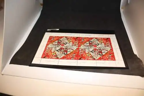 Monaco Michel 2390/91 Kleinbogen gestempelt Olympia 1998 (32363)