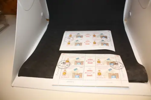 Monaco Michel 2441 A+B Kleinbogen gestempelt Monaco 99 (32366)