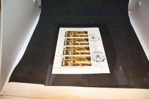 Monaco Michel 2545 Kleinbogen gestempelt Nationalmuseum (32375)