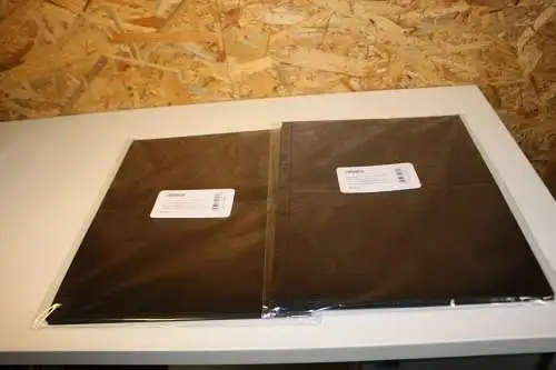 Lindner Einsteckblätter A4 Art. 4102, 20 Stück 2er schwarz (32426)