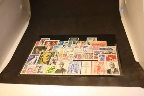 Frankreich Jahrgang 1971 gestempelt komplett (32492)