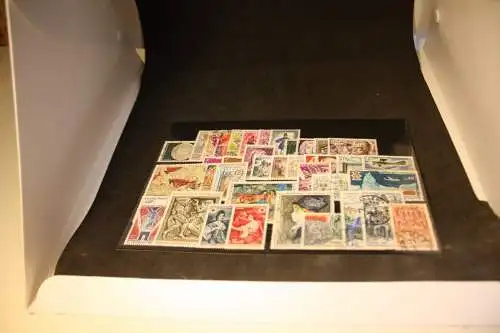 Frankreich Jahrgang 1968 gestempelt komplett (32486)