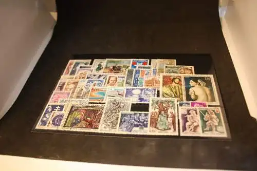 Frankreich Jahrgang 1967 gestempelt komplett (32483)