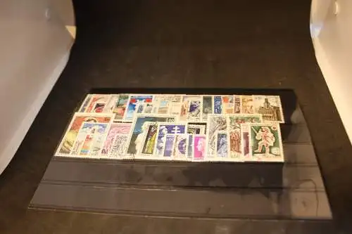 Frankreich Jahrgang 1967 gestempelt komplett (32484)
