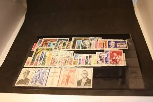 Frankreich Jahrgang 1971 gestempelt komplett (32491)