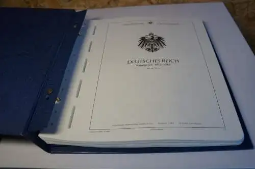Deutsches Reich 1872-1945 falzlos inkl. 2 Schraubdecken (32603)