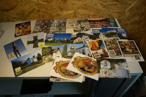 Liechtenstein Maximumkarten Jahrgang 2001 komplett (32646)