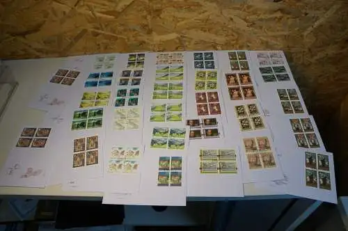 Liechtenstein Jahrgang 2005 Viererblock FDC komplett (32664)