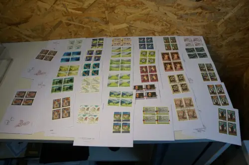 Liechtenstein Jahrgang 2005 Viererblock FDC komplett (32664)