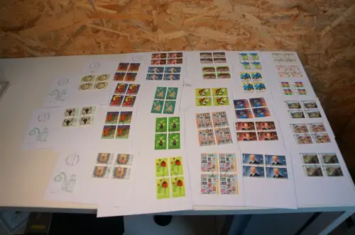 Liechtenstein Jahrgang 2002 Viererblock FDC komplett (32661)