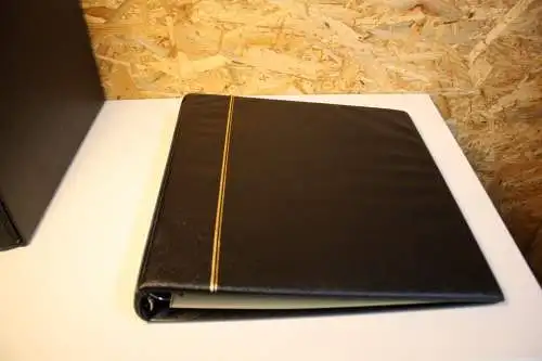 5 Safe Ringbinder schwarz Morocco 14 Ring inkl. Schuber (32690)