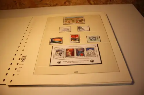 UNO Wien 1979-1993 postfrisch inkl. Lindner T (32697)