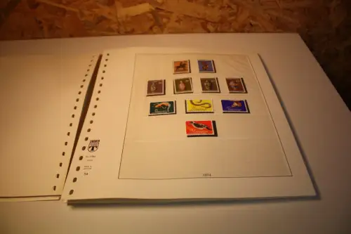 Liechtenstein postfrisch 1971-84 in Lindner T komplett (32707)