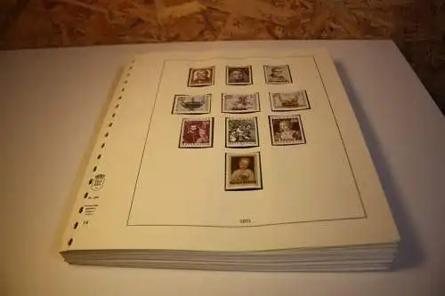 Österreich 1971-1984 postfrisch komplett inkl. Lindner (32708)