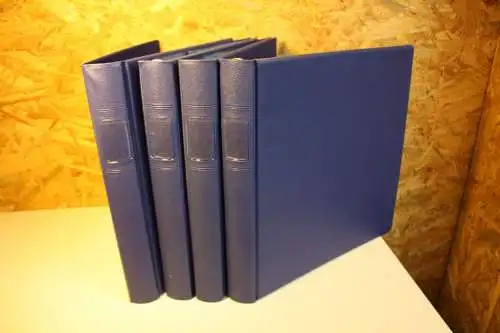 4 Lindner Binder blau (32718)