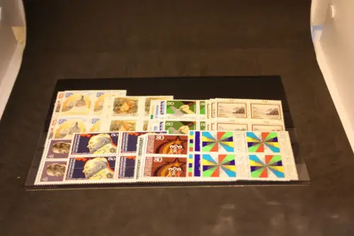 Liechtenstein Jahrgang 1983 Viererblock postfrisch komplett (32744)