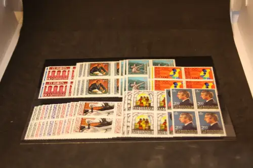 Liechtenstein Jahrgang 1984 Viererblock postfrisch komplett (32746)