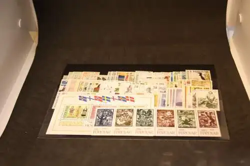Färöer Jahrgang 1975-1984 postfrisch komplett (32733)