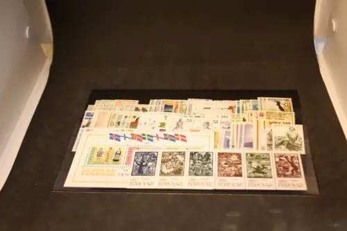 Färöer Jahrgang 1975-1984 postfrisch komplett (32733)