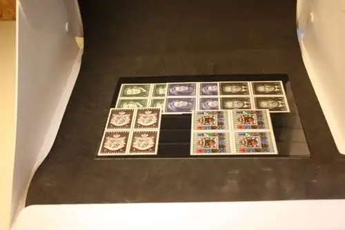 5 Viererblocks Liechtenstein Wappen + Fürsten postfrisch (32754)