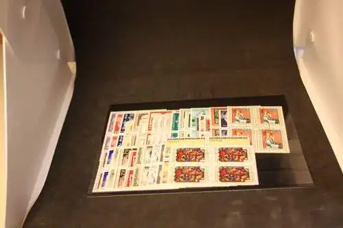 Österreich 1980 postfrisch Viererblock fast komplett (32757)