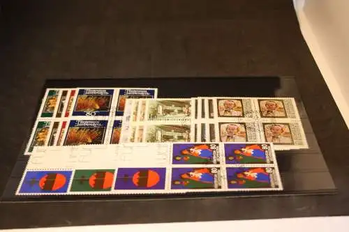 Liechtenstein 15 Viererblocke aus 1984 gestempelt (32751)