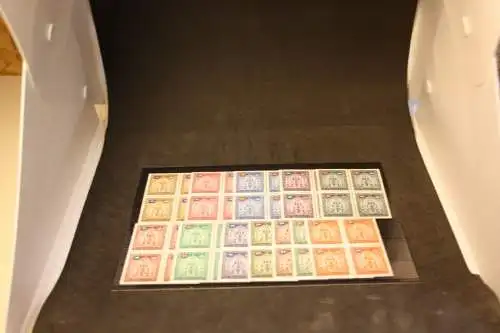 Liechtenstein Dienst Michel 57-68 Viererblock postfrisch (32755)